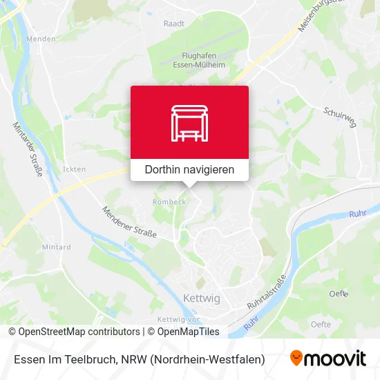 Essen Im Teelbruch Karte