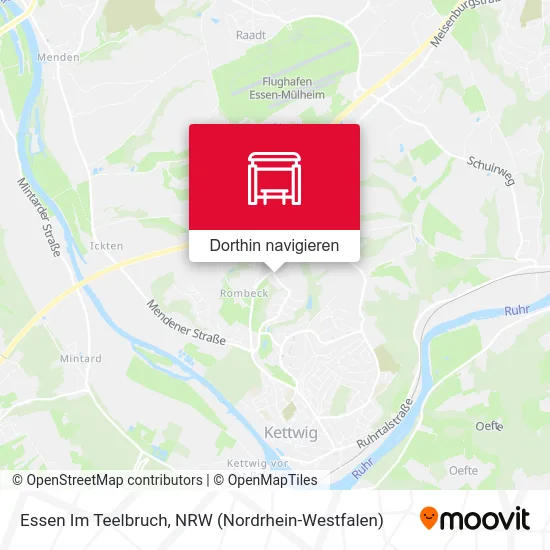 Essen Im Teelbruch Karte