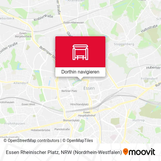 Essen Rheinischer Platz Karte