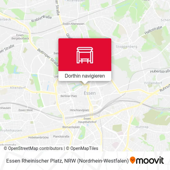 Essen Rheinischer Platz Karte