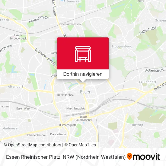 Essen Rheinischer Platz Karte