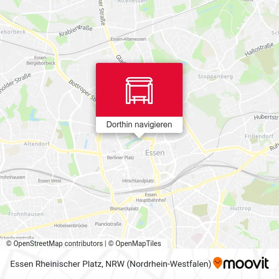 Essen Rheinischer Platz Karte