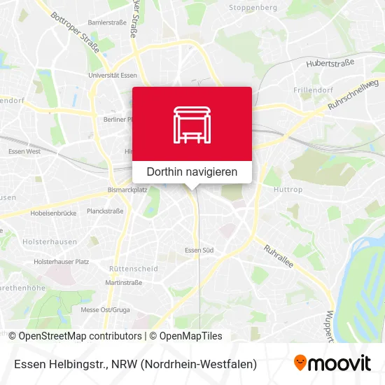 Essen Helbingstr. Karte