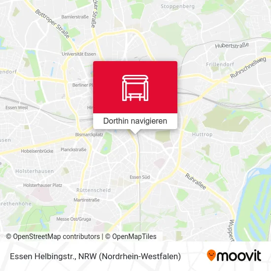 Essen Helbingstr. Karte