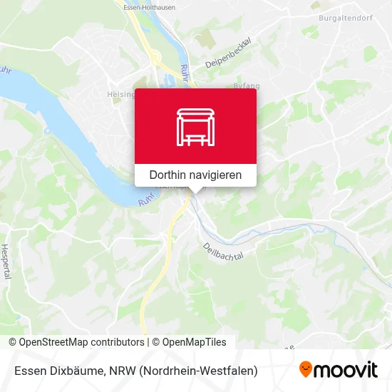 Essen Dixbäume Karte