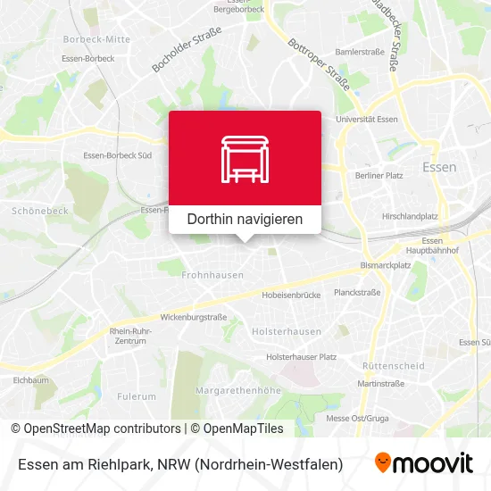 Essen am Riehlpark Karte