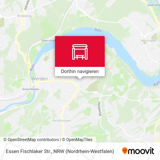 Essen Fischlaker Str. Karte