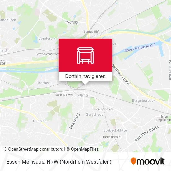 Essen Mellisaue Karte