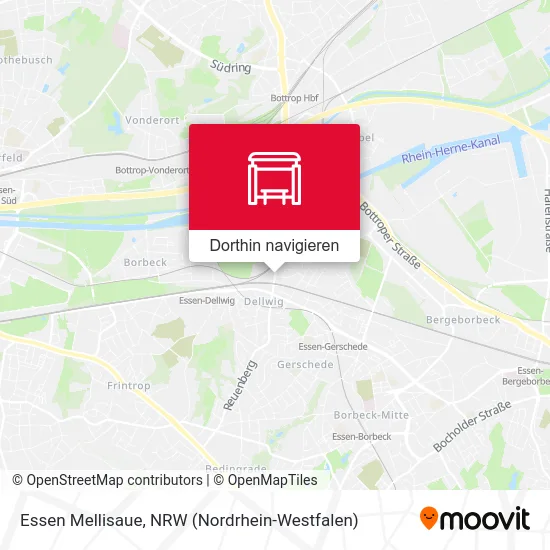 Essen Mellisaue Karte