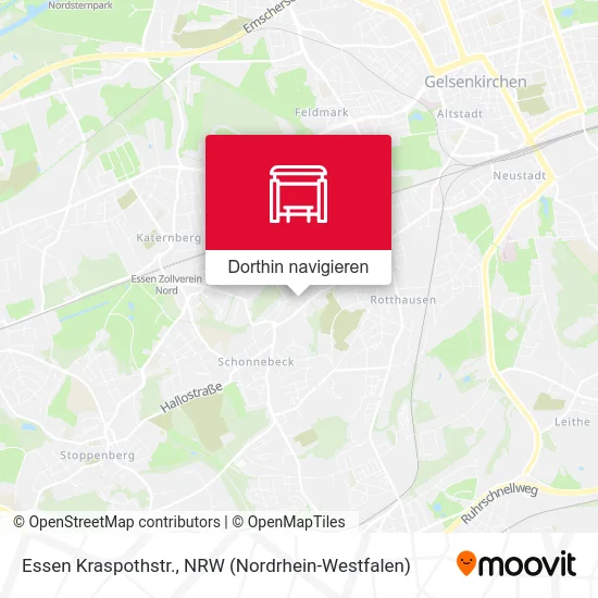 Essen Kraspothstr. Karte