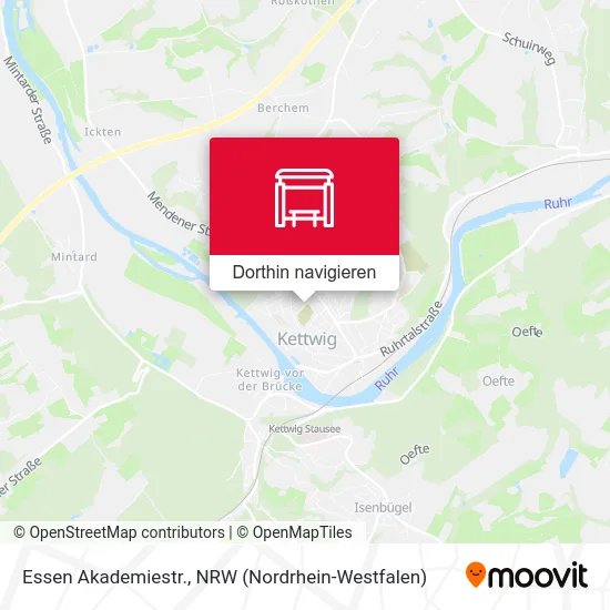 Essen Akademiestr. Karte