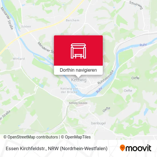 Essen Kirchfeldstr. Karte