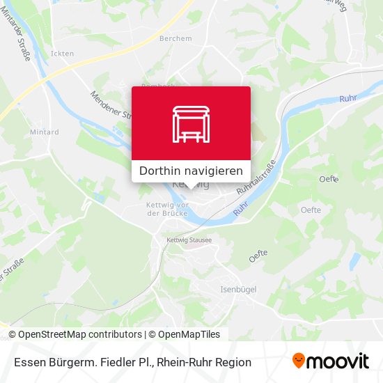 Essen Bürgerm. Fiedler Pl. Karte