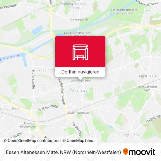 Essen Altenessen Mitte Karte