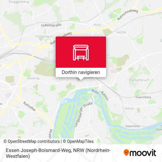 Essen Joseph-Boismard-Weg Karte