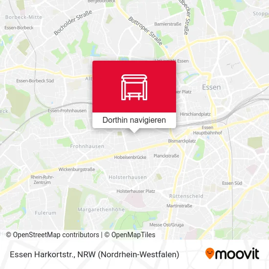 Essen Harkortstr. Karte