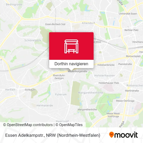 Essen Adelkampstr. Karte