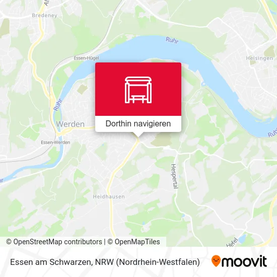 Essen am Schwarzen Karte