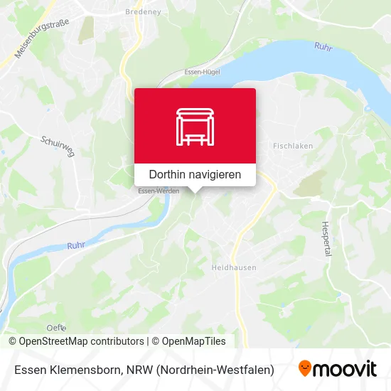 Essen Klemensborn Karte