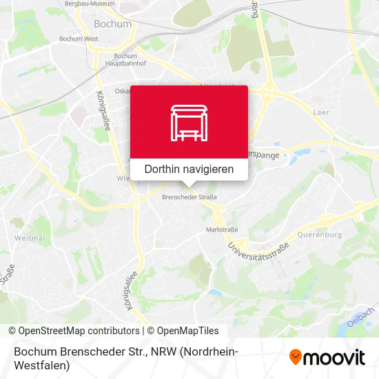 Bochum Brenscheder Str. Karte