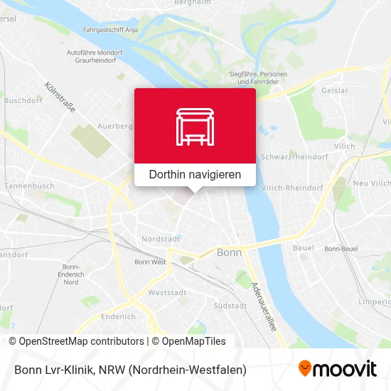 Bonn Lvr-Klinik Karte