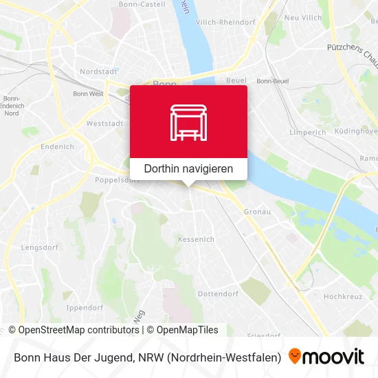 Bonn Haus Der Jugend Karte