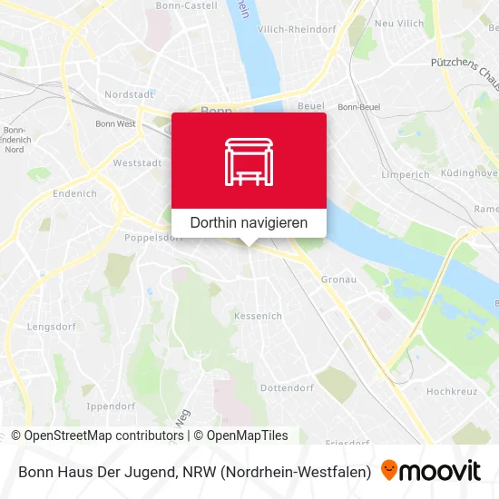 Bonn Haus Der Jugend Karte