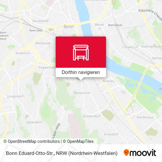 Bonn Eduard-Otto-Str. Karte