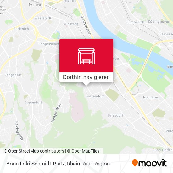 Bonn Loki-Schmidt-Platz Karte