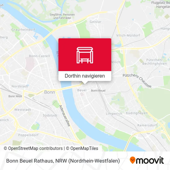 Bonn Beuel Rathaus Karte