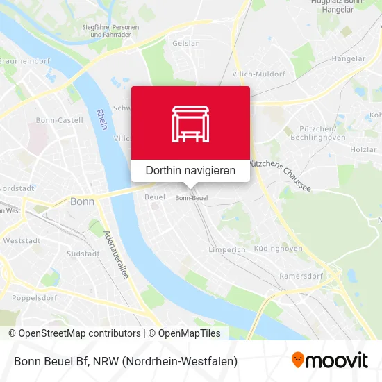 Bonn Beuel Bf Karte