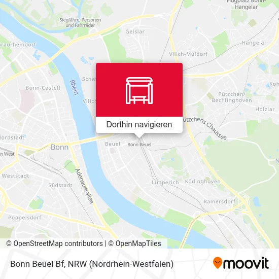 Bonn Beuel Bf Karte
