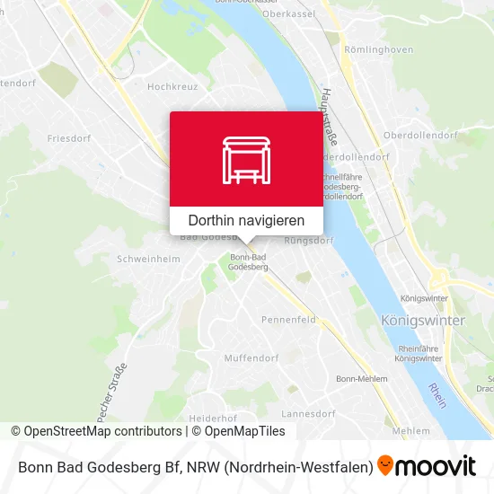 Bonn Bad Godesberg Bf Karte