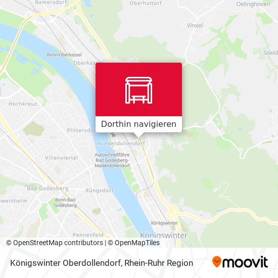 Königswinter Oberdollendorf Karte