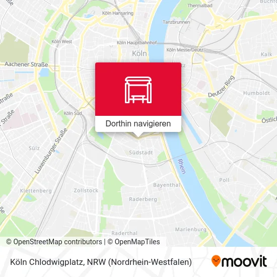 Köln Chlodwigplatz Karte