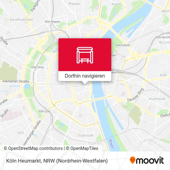 Köln Heumarkt Karte