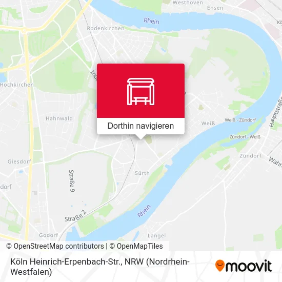 Köln Heinrich-Erpenbach-Str. Karte