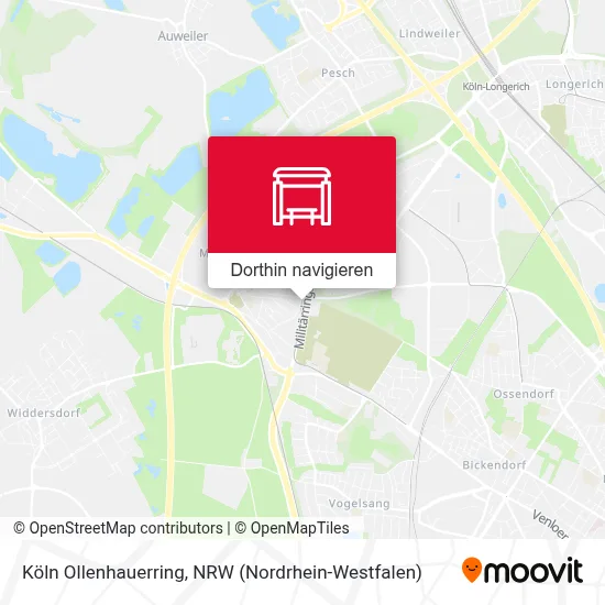 Köln Ollenhauerring Karte