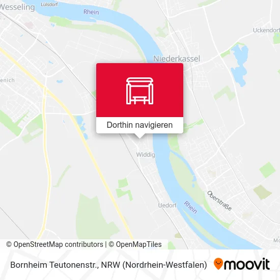 Bornheim Teutonenstr. Karte