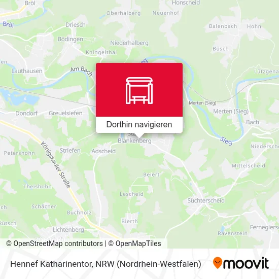 Hennef Katharinentor Karte