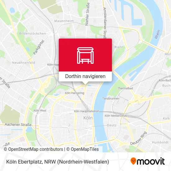 Köln Ebertplatz Karte