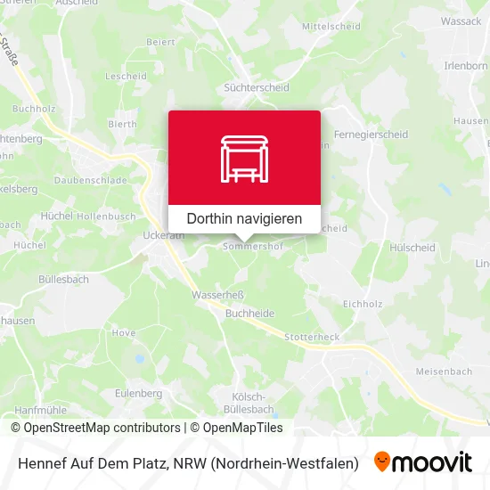 Hennef Auf Dem Platz Karte