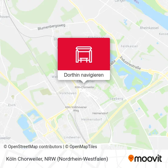 Köln Chorweiler Karte