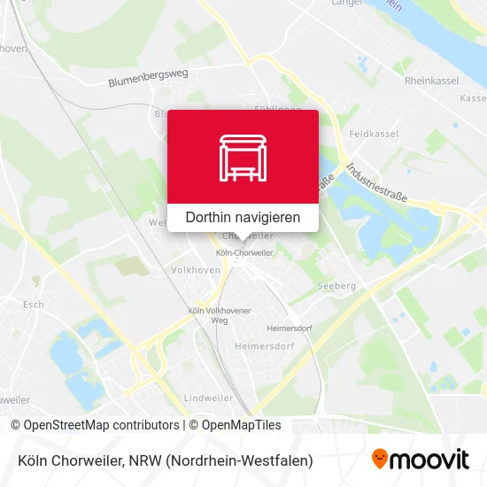Köln Chorweiler Karte
