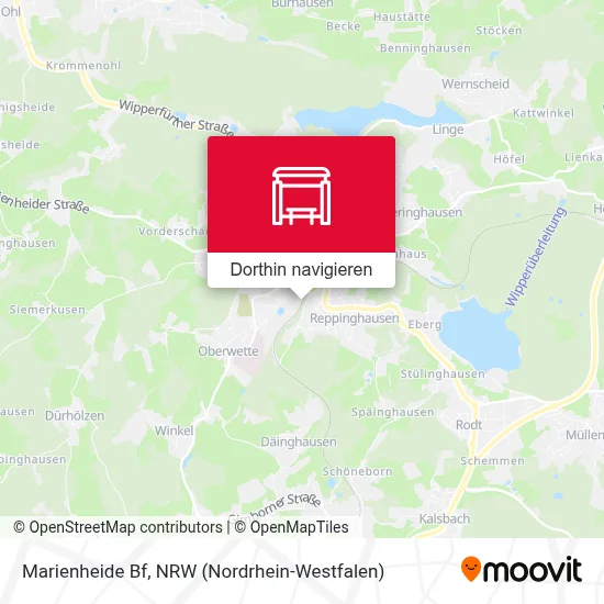 Marienheide Bf Karte