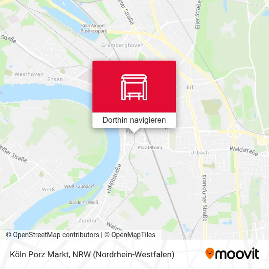 Köln Porz Markt Karte