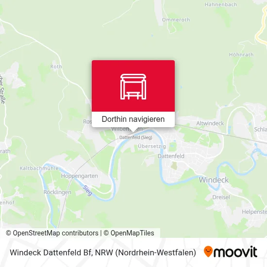 Windeck Dattenfeld Bf Karte