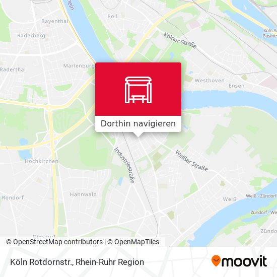 Köln Rotdornstr. Karte