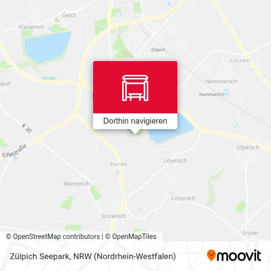 Zülpich Seepark Karte