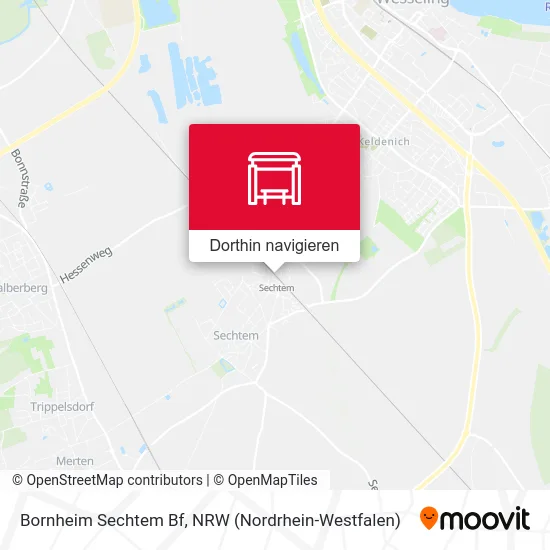 Bornheim Sechtem Bf Karte